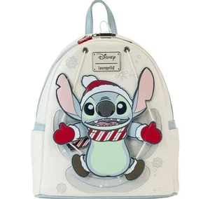 Loungefly Snow Flake  Stitch Backpack - Picture 1 of 6