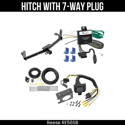 Enganche de remolque + cableado de 7 vías para Chevrolet Equinox Pontiac Torrent 07-09 84028 Foto 1 de 4