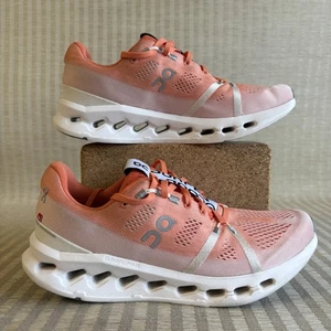 On Cloudsurfer 7 Running Shoes Mens Size 9.5 Flame White Coral 3MD10421204 - Picture 1 of 20