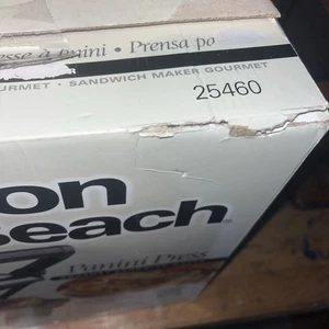 Hamilton Beach 25460 Panini Press - Silber mit Box ohne Handbuch.  EUC funktioniert getestet - Bild 1 von 5