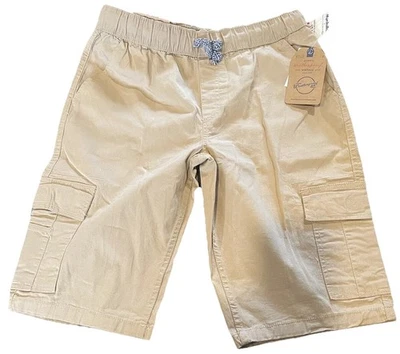 Nuevos Pantalones Cortos de Carga XL Caqui XL para Mujer, Algodón al por menor $38, Cintura Elástica Foto 1 de 4