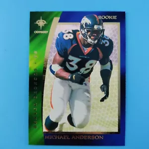 2000 Collector's Edge Odyssey Football Card #120 Mike Anderson Broncos ROOKIE - Picture 1 of 2