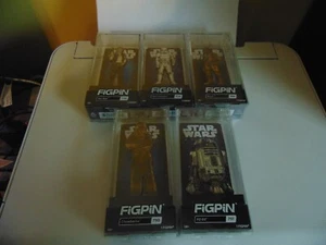 FiGPiN Star Wars A new Hope #702 #749 #929 #750 #751 Set of 5 - Picture 1 of 3