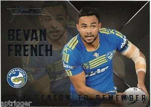 2017 NRL Traders Season To Remember (SR 20/32) Bevan FRENCH Eels - Picture 1 of 1