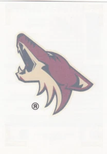 09/10 ELECCIÓN DE COLECCIONISTAS..COYOTES DE Arizona..inserto de tatuaje insignia de honor - Imagen 1 de 2