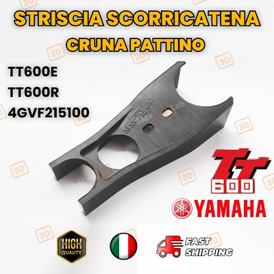 Yamaha TT600E Striscia scorri catena 4GV 5CH DJ011 DJ012  TT600R 4GVF215100 - Immagine 1 di 4