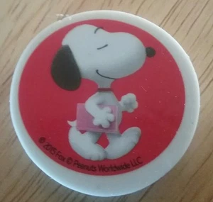 SNOOPY BORRASE Snoopy con un libro en 1side the other say's ""La felicidad es un buen libro - Imagen 1 de 5