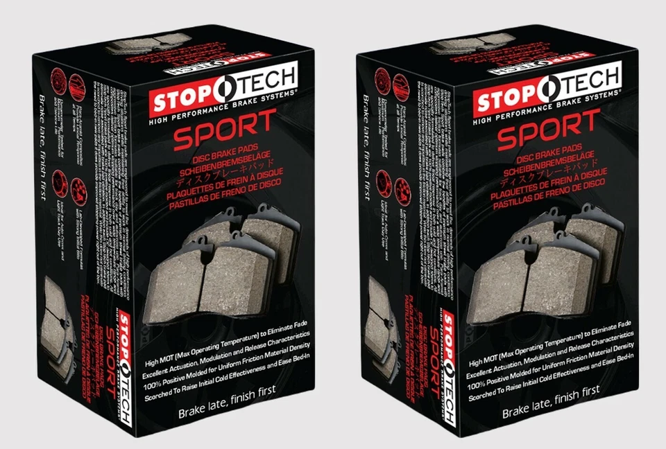 Спортивные тормозные колодки Stoptech (комплект передних и задних) для BMW E46 330 и E83 X3 - Изображение 1 из 1