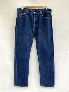 🔹 Vintage Mens Levis Strauss & Co 501 XX Button Fly Denim Jeans Size W 36 L 34 - Foto 1 di 6