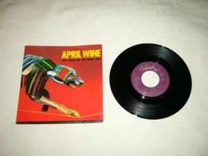 APRIL WINE - original 1984 THIS COULD BE THE RIGHT ONE 7’’!!!   - Bild 1 von 2