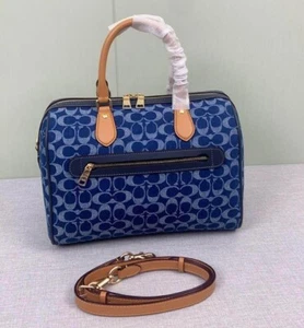 COACH Rowan Large Satchel Bag Signature Canvas CY699 outlet New - Picture 1 of 8