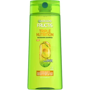Garnier Fructis Triple Nutrition Nourishing Shampoo w/ Vitamin E 22 Ounce 6 Pack - Picture 1 of 7