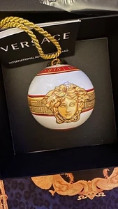 Versace Ornamentkugel Weihnachten ROSENTHAL LUXUS GESCHENKIDEE SALE - Bild 1 von 6