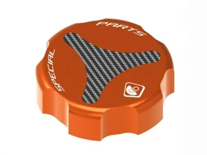 DBK KTM Bremsbehälterdeckel hinten - Super Duke 1390 R Evo 2024+ - orange - Bild 1 von 1