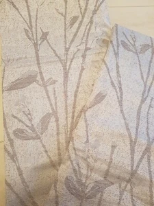 Next Pewter/Silver Metallic Twig Pencil Pleat 168x229cm (NB102) - Picture 1 of 5