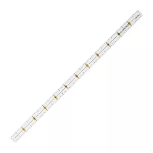 Kearing 12" Quilting Ruler, Non-Slip Acrylic Sewing Ruler for Cutting Fabric - Picture 1 of 14