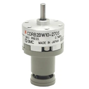 SMC CDRB2BW10-270S Rotary Actuator ø4mm Shaft, 270° Rotation Single Vane, M3x0.5 - Picture 1 of 5