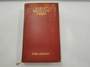 Samtliche Werke Kleist Insel Ausgabe *RARE* German - Picture 1 of 4