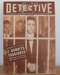 Qui? Détective N°73 Des faits divers 1947 Ciampalini 2 bandits tragiques d'Endou - Bild 1 von 4