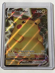 Pikachu VMAX 44/185 Pokemon SWSH Vivid Voltage TCG 2020 MT - 9.0 + Full Art Holo - Bild 1 von 12