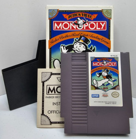 Monopoly (Nintendo Entertainment System, NES 1991) Complete in box CIB