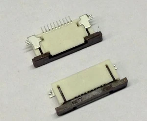 1 Stück FPC-Steckverbinder 10FLZ-SM2-TB(LF)(SN)  0,5mm, 10-adrig SMD  (M5206) - Picture 1 of 3