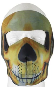 Máscara facial de neopreno para motocicleta ajuste ajustable variedad caras boca ojos agujeros NUEVO - Imagen 1 de 31