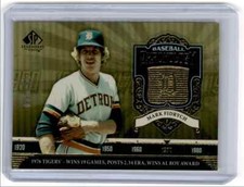 2006 SP Legendary Cuts Baseball Chronology Gold Mark Fidrych 281/550 Detroit