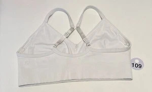 Lululemon Sports Bra Ebb To Street Yoga Seamless Size 8 Woman’s - Picture 1 of 4