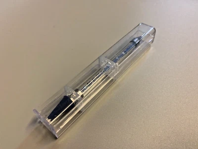 Aplicador de pluma de pintura de diamantes punta de cera de cristal azul nuevo en estuche Foto 1 de 4