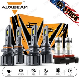 For Honda Odyssey 2005-2010 6X AUXBEAM Canbus LED Headlight Hi-Lo Fog Light Bulb - Picture 1 of 12