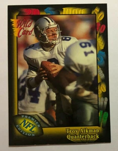 Vaqueros de Dallas 1991 comodín Troy Aikman #68 - Imagen 1 de 2