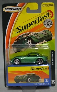 Matchbox Superfast 35 Years #35 TVR TUSCAN S 1:64 Limited Edition 10,000 - Picture 1 of 2