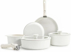 New-13 Piece Pots and Pans Set, Nonstick Detachable Handle Cookware, In - Picture 1 of 6