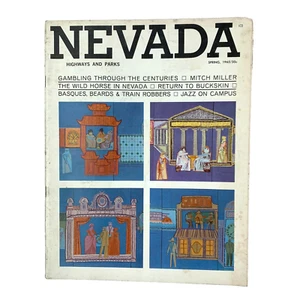 Vintage Spring 1965 Nevada Highways & Parks Magazine Gambling Through Centuries - Picture 1 of 5