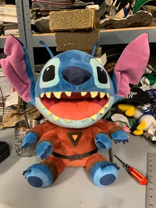 Disney Evil Stitch Plüsch 16 Zoll HugMe Shakes vibrierend funktioniert siehe VIDEO - Bild 1 von 21