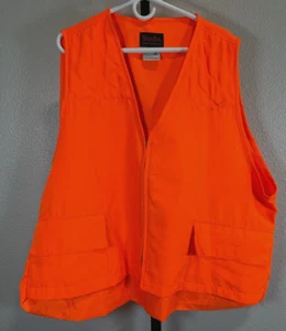 Woodlot Hunting Gear Shooting Orange Vest Mens Sz XL Outdoors Sportswear - Picture 1 of 8