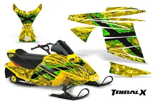 SKI-DOO MINI Z MINIZ SNOWMOBILE SLED GRAPHICS KIT WRAP DECALS CREATORX TRIBALXGY - Picture 1 of 1