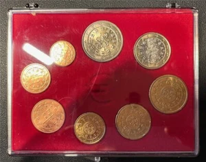 KMS - Portugal 2004 -  im Luxus-Folder - EURO - Kursmünzen (org.verpakt) - Picture 1 of 1