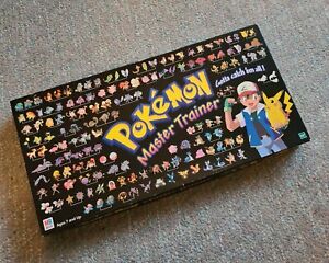 Pokemon Master Trainer Board Game 1999 Vintage Hasbro 100% Complete
