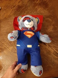 Build a Bear Superman Plüsch DC Comics BAB 16 Zoll Stofftier Kostüm und Cape - Bild 1 von 6