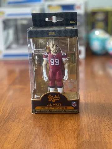 J.J. Watt #99 Funko Gold Premium Viynl Figure Cover