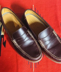 Sperry Penny Halbschuhe Schuhe Herren Größe 9,5 Braun Hommes Mokassinnaht Slipper STS22586 - Bild 1 von 11