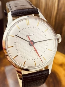 Volna Vostok 2809B Precisión Clase URSS Reloj de Pulsera Mecánico 18 Joyas Esfera Nueva - Imagen 1 de 24