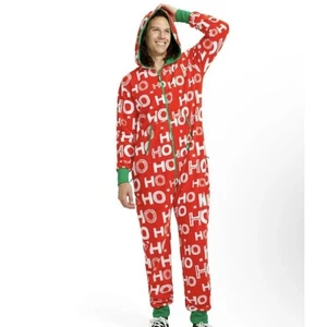 Mono Mameluco con Capucha Tipsy Elves Unisex Navidad Ho Ho - Imagen 1 de 9