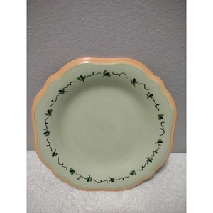 Pfaltzgraff Pistoulet Secrets of Jana Kolpen green stoneware salad plate - Picture 1 of 4