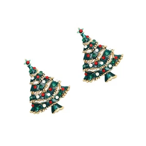 2 Pcs Weihnachtsbaum-Brosche Mutter Weihnachtsschmuck Anstecknadel Tannenbaum - Bild 1 von 19