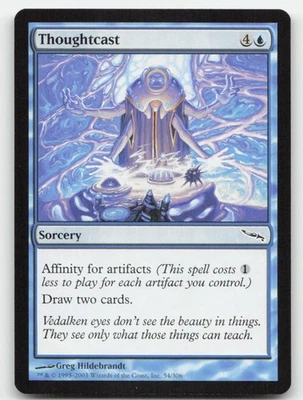 MTG Mirrodin #54 Thoughtcast NM - Image 1 of 2