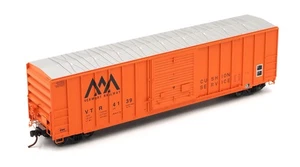 Atlas Master HO Vermont Railway 50' FMC 5077 SD Box Car VTR #4139 - Picture 1 of 9