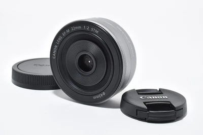 Canon LENS EF-M 22mm F2 STM Camera Lens From Japan [Exc+++] #A - Image 1 of 4